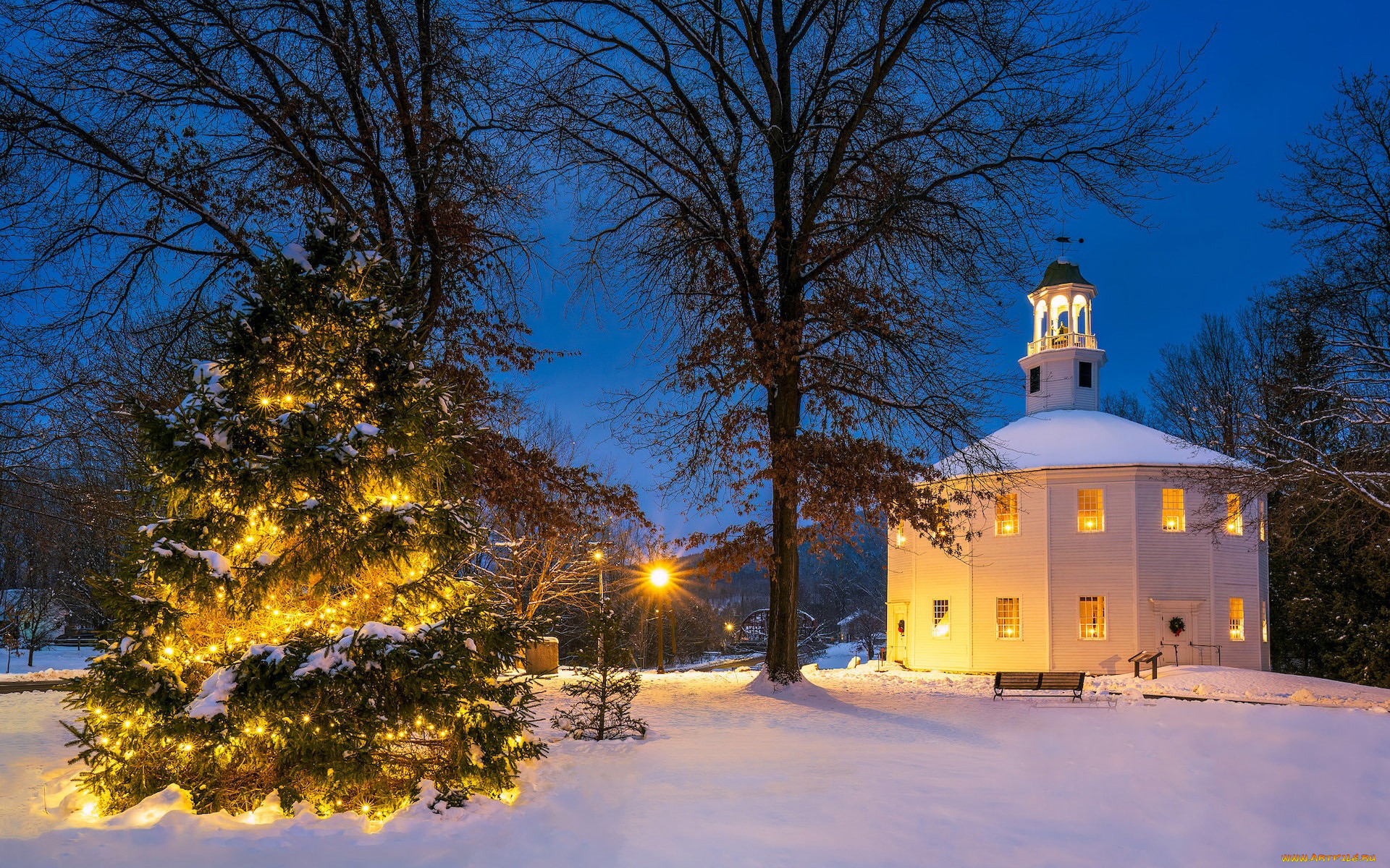 the old round church, richmond, vermont, , -  ,  ,  , the, old, round, church